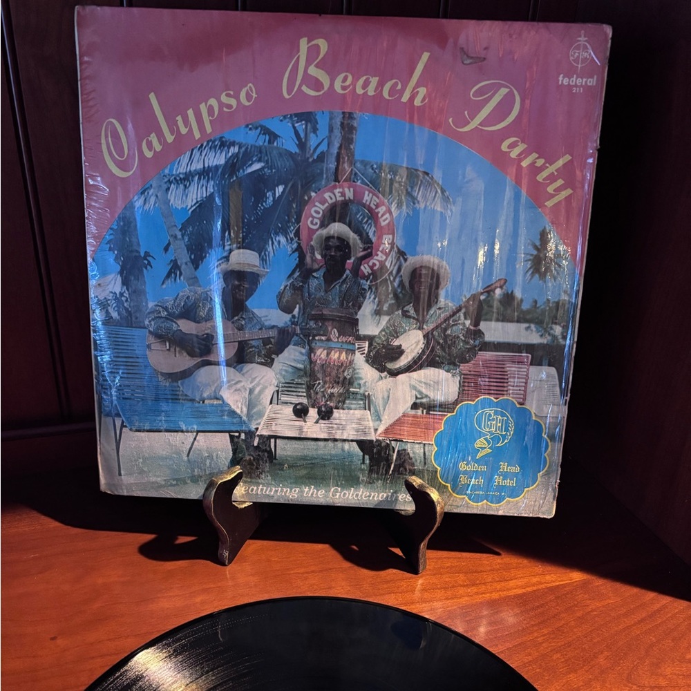 Calypso Beach Party Vinyl Record , The Goldenaires